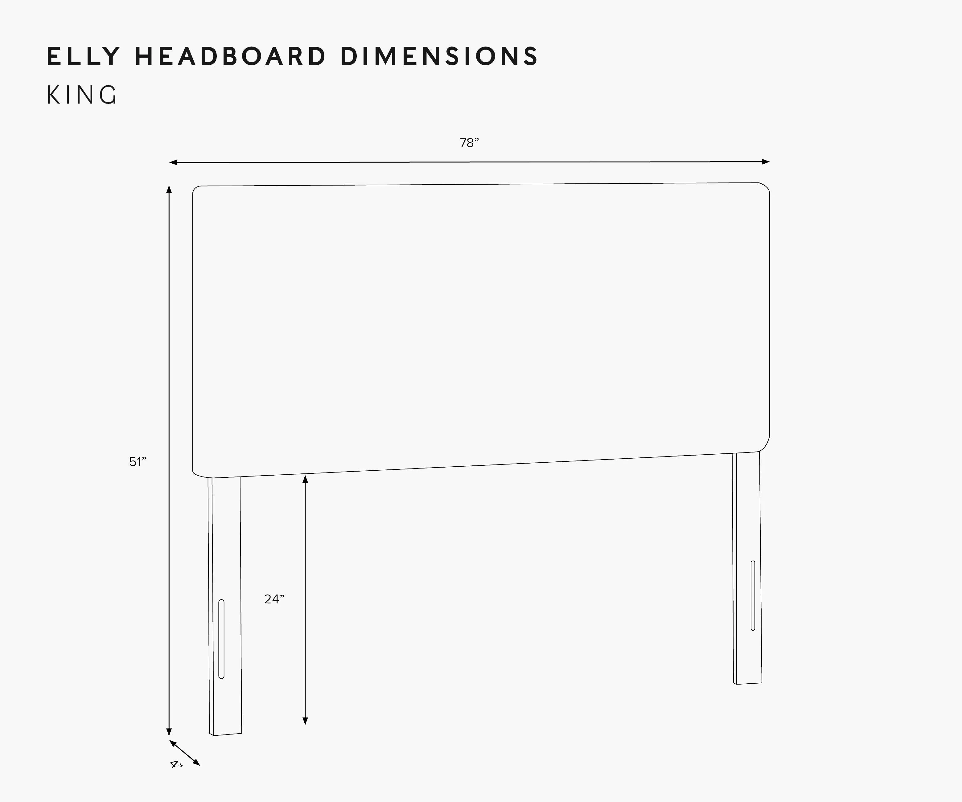 Elly Headboard - Strawberry Fields - Image 9