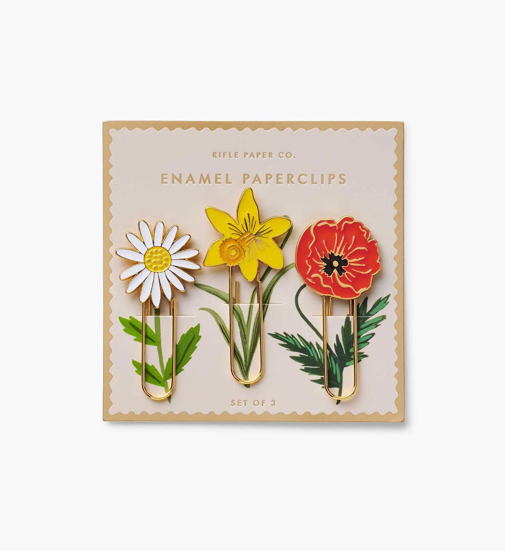 Enamel Paper Clip Set - Garden Study - Image 2