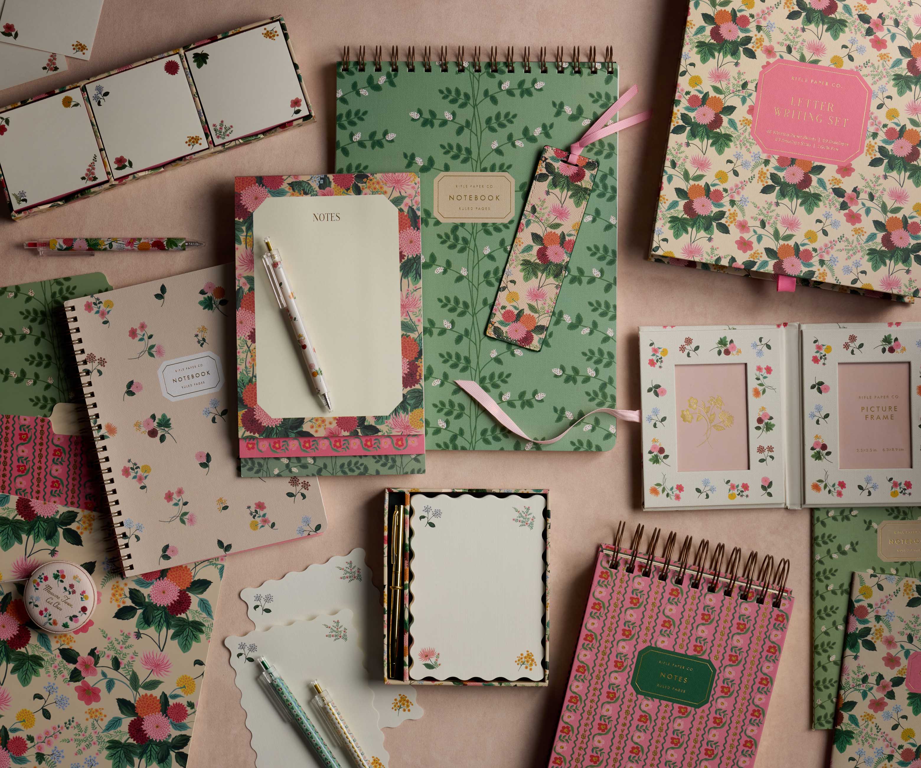 Large Top Spiral Notebook - Climbing Vines - Image 3