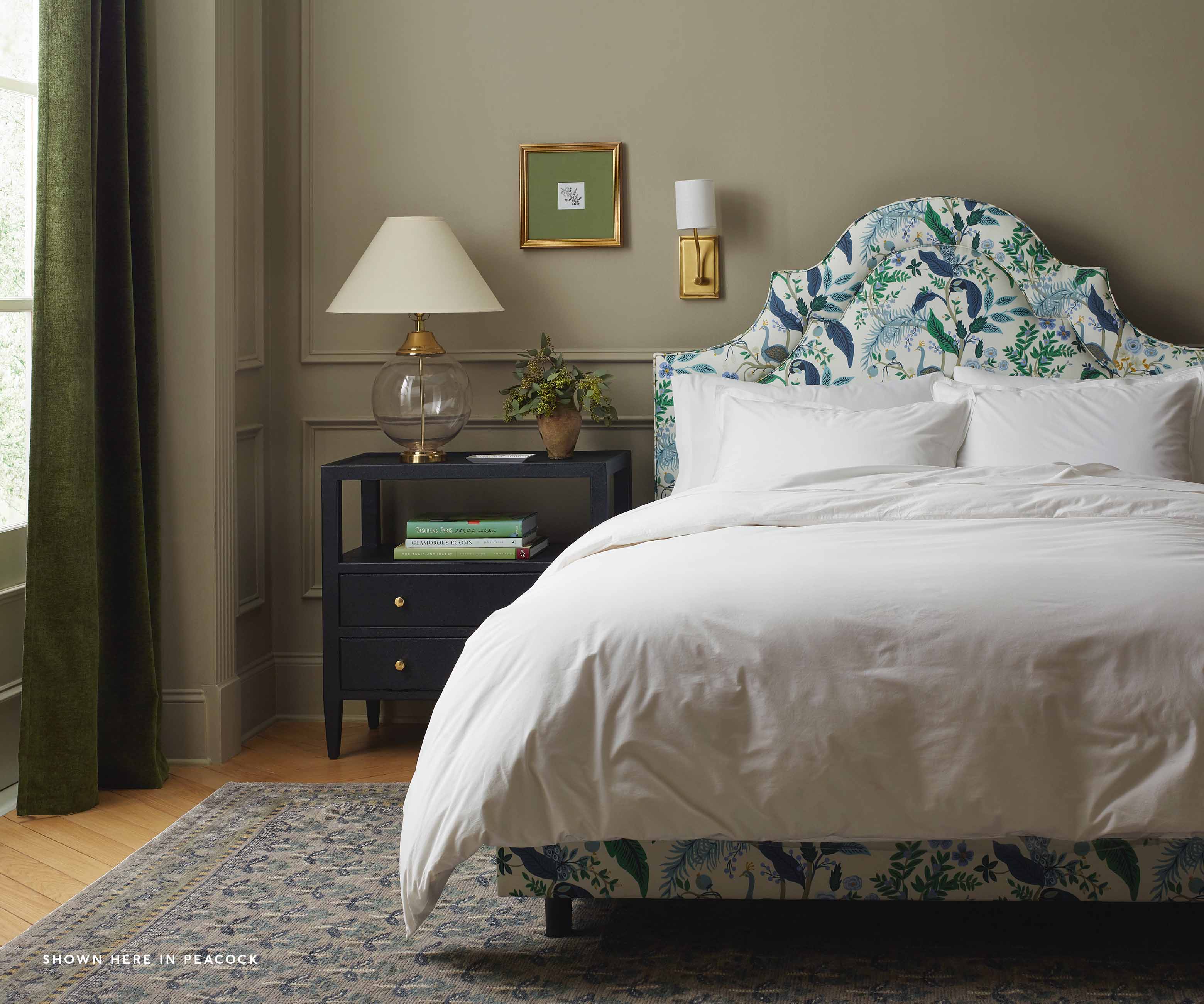 Marion Bed - Pomegranate - Image 10