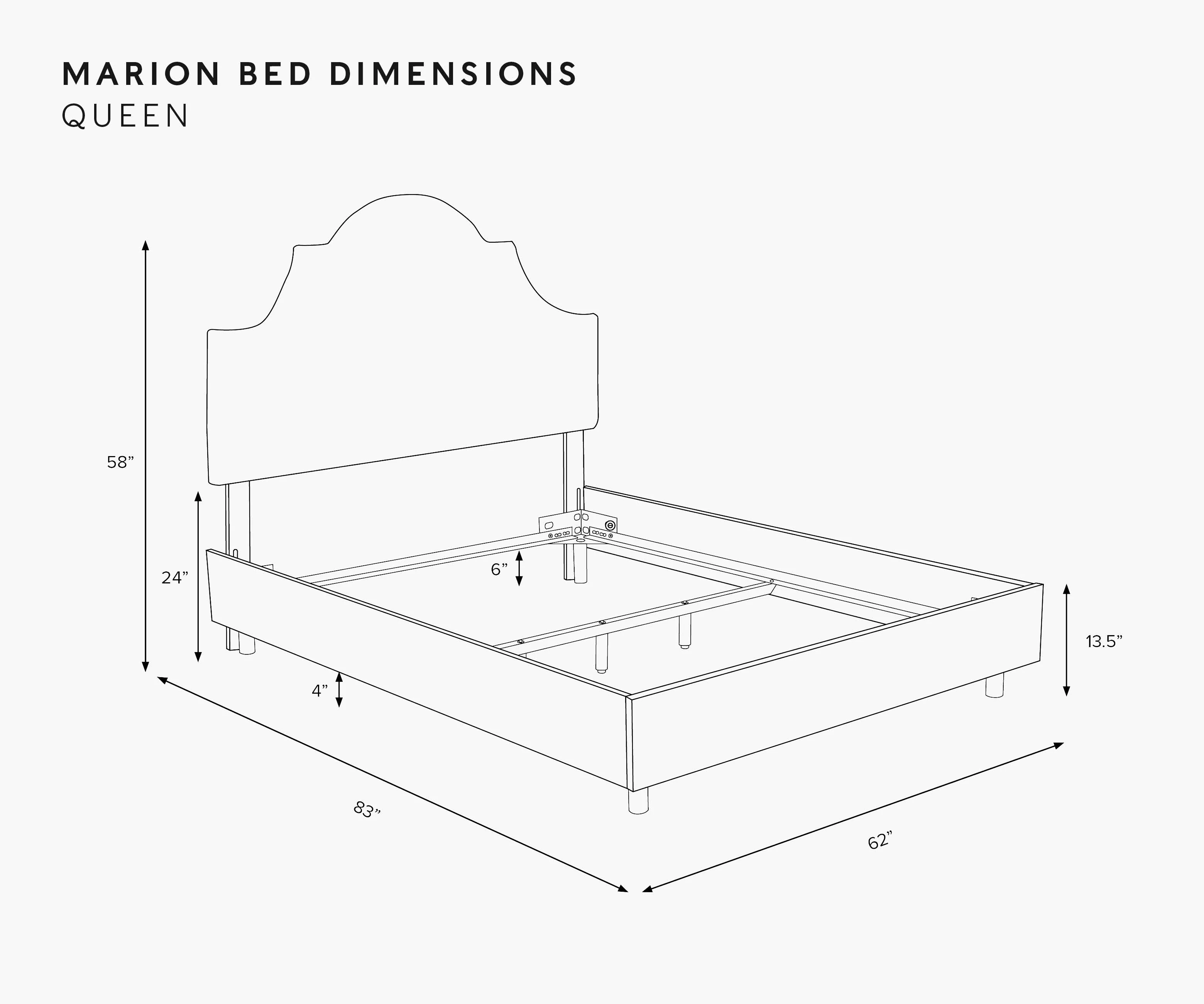 Marion Bed - Strawberry Fields - Image 8