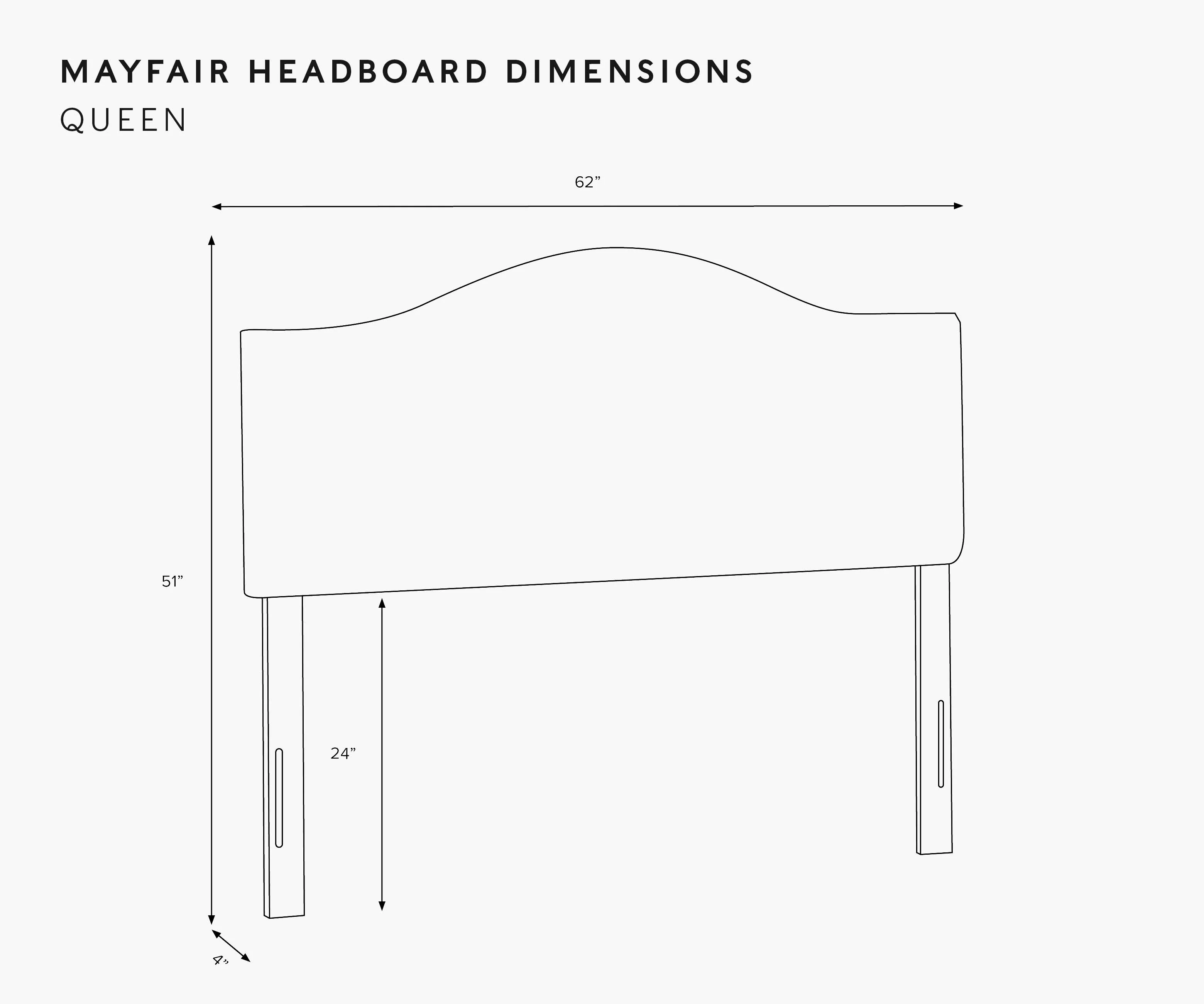 Mayfair Headboard - Strawberry Fields - Image 8